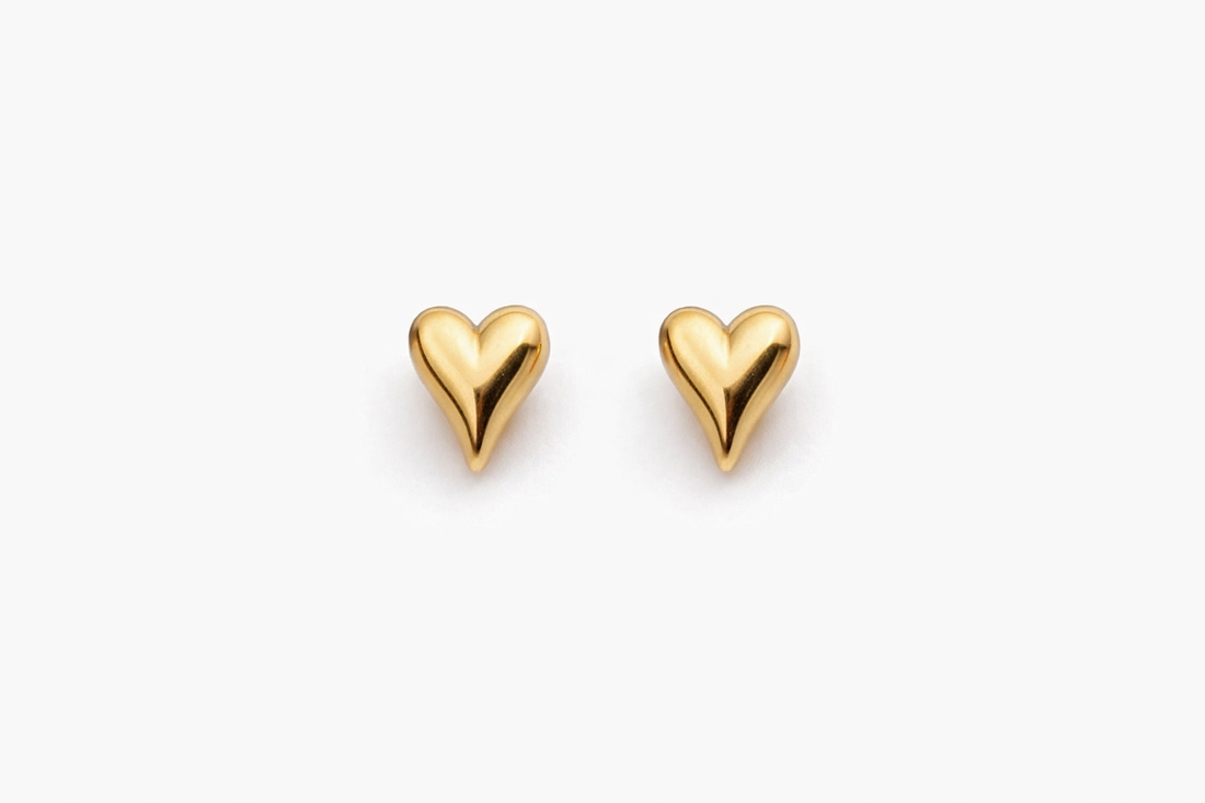 The Mellow Heart Studs