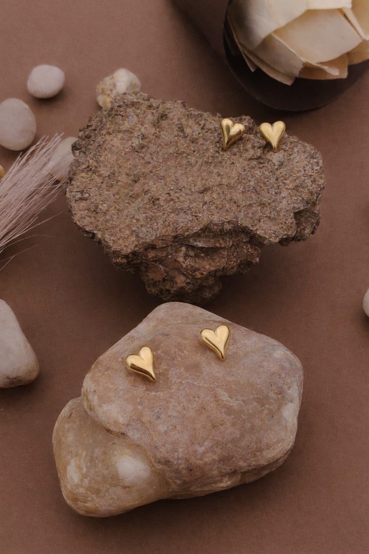 The Mellow Heart Studs