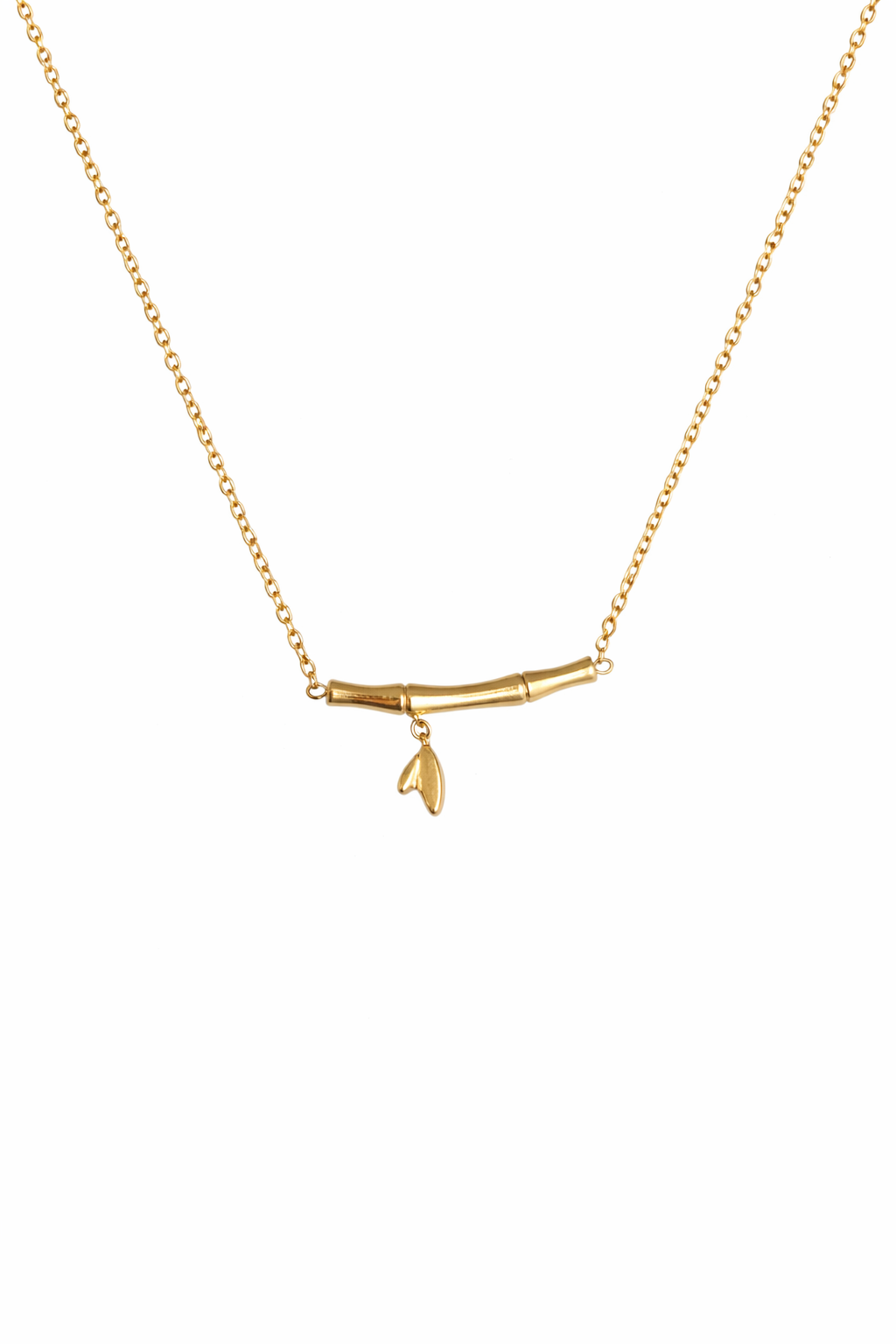 The Zen Bamboo Bar Necklace