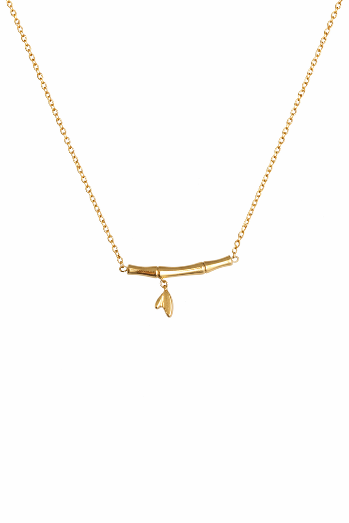 The Zen Bamboo Bar Necklace