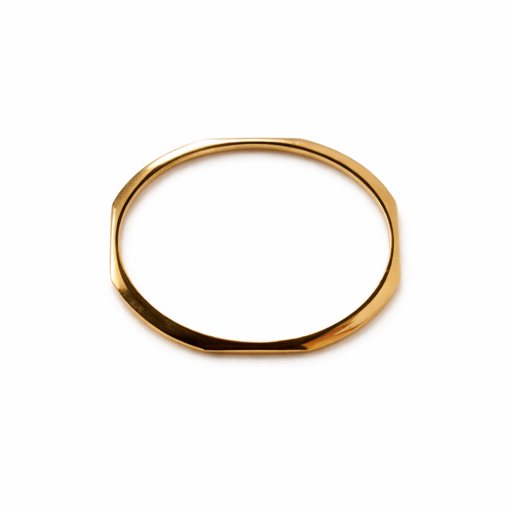 Golden Aura Octa Bangle