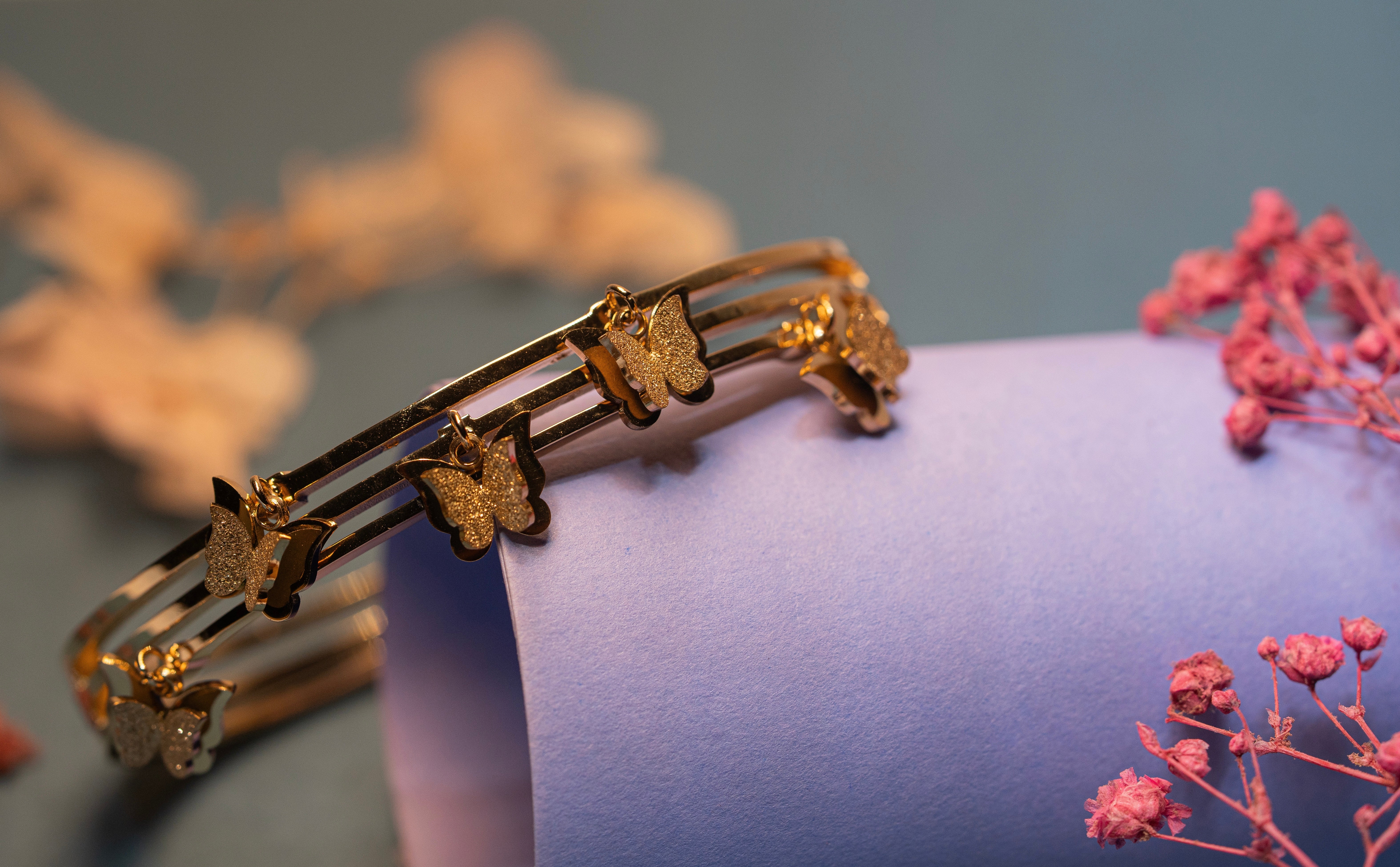 Butterfly Charm Bracelet