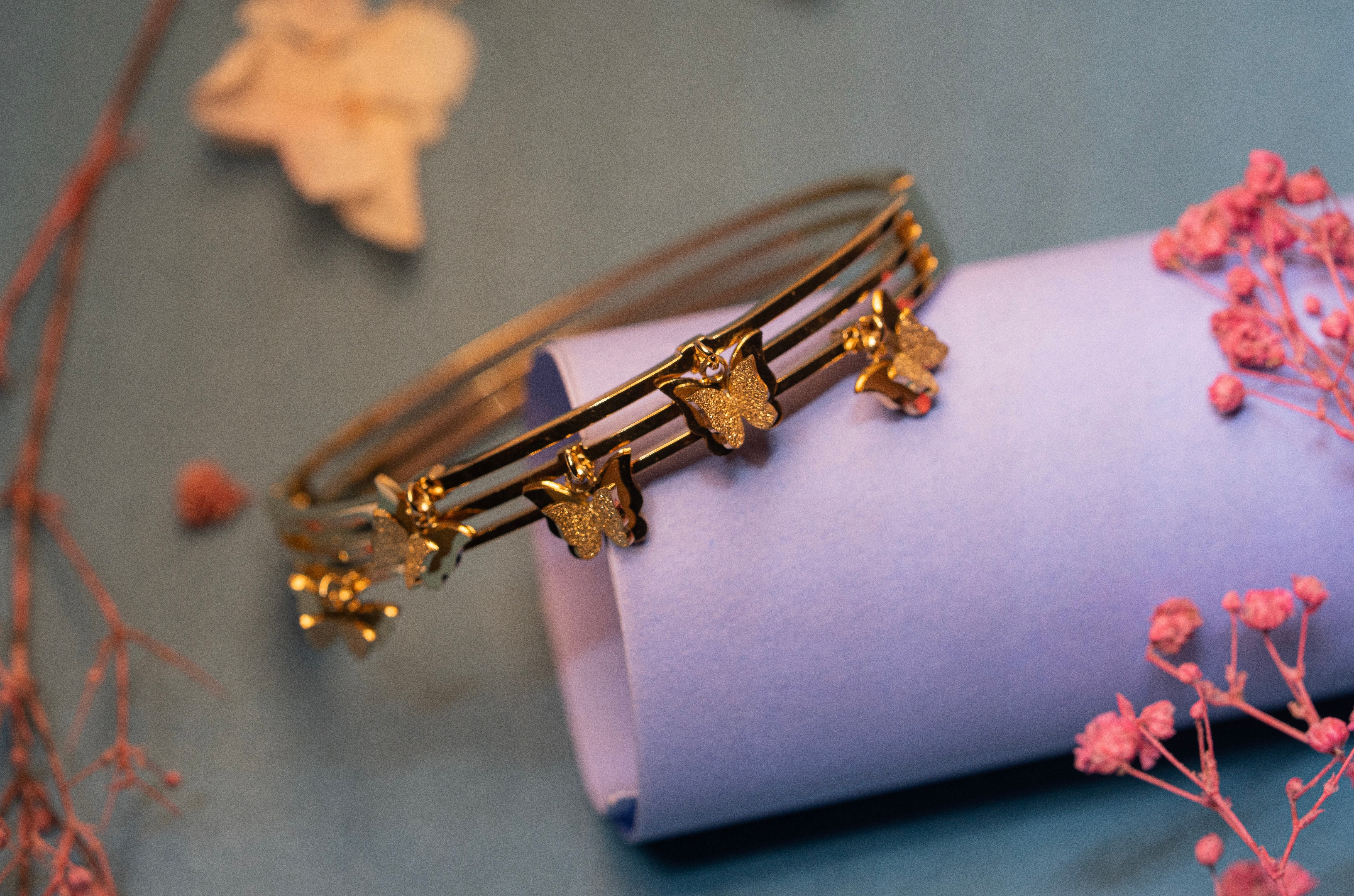 Butterfly Charm Bracelet