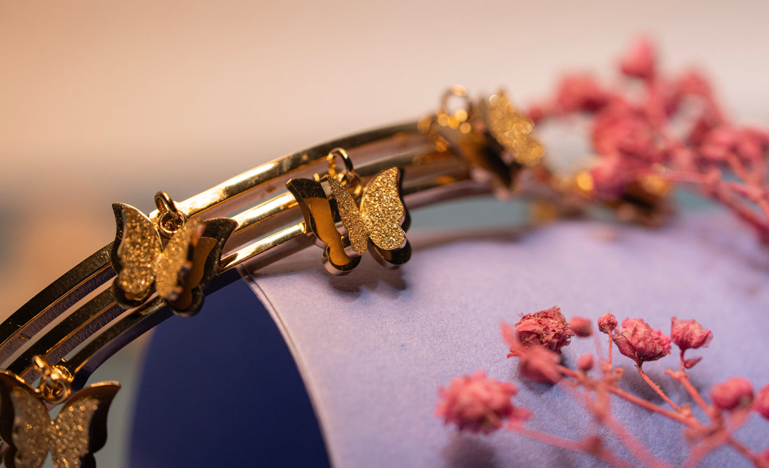 Butterfly Charm Bracelet