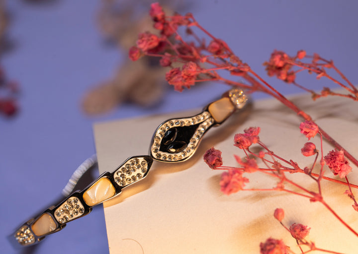 The Serpent's Silver Bracelet