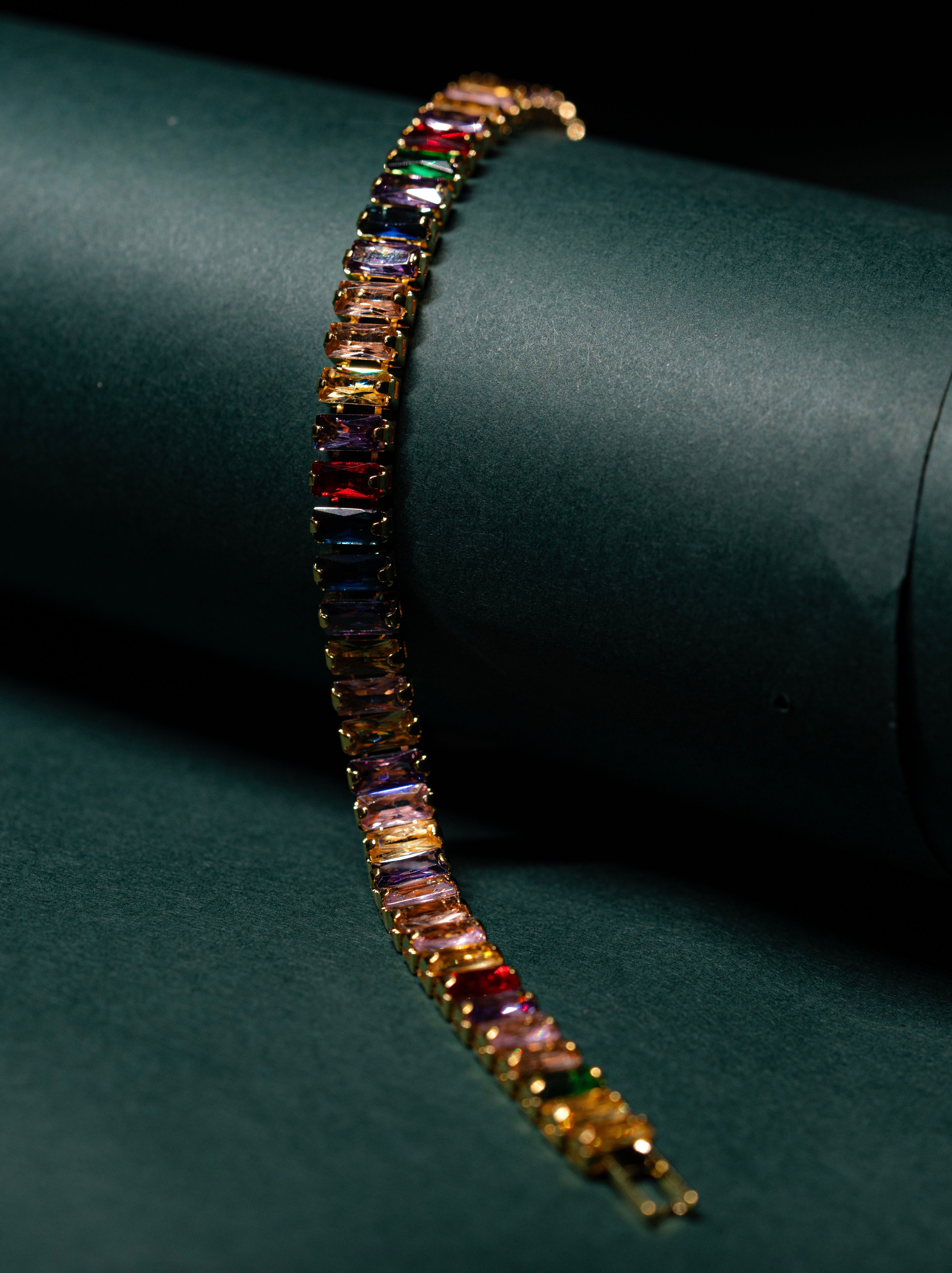 The "Rainbow Radiance" Bracelet