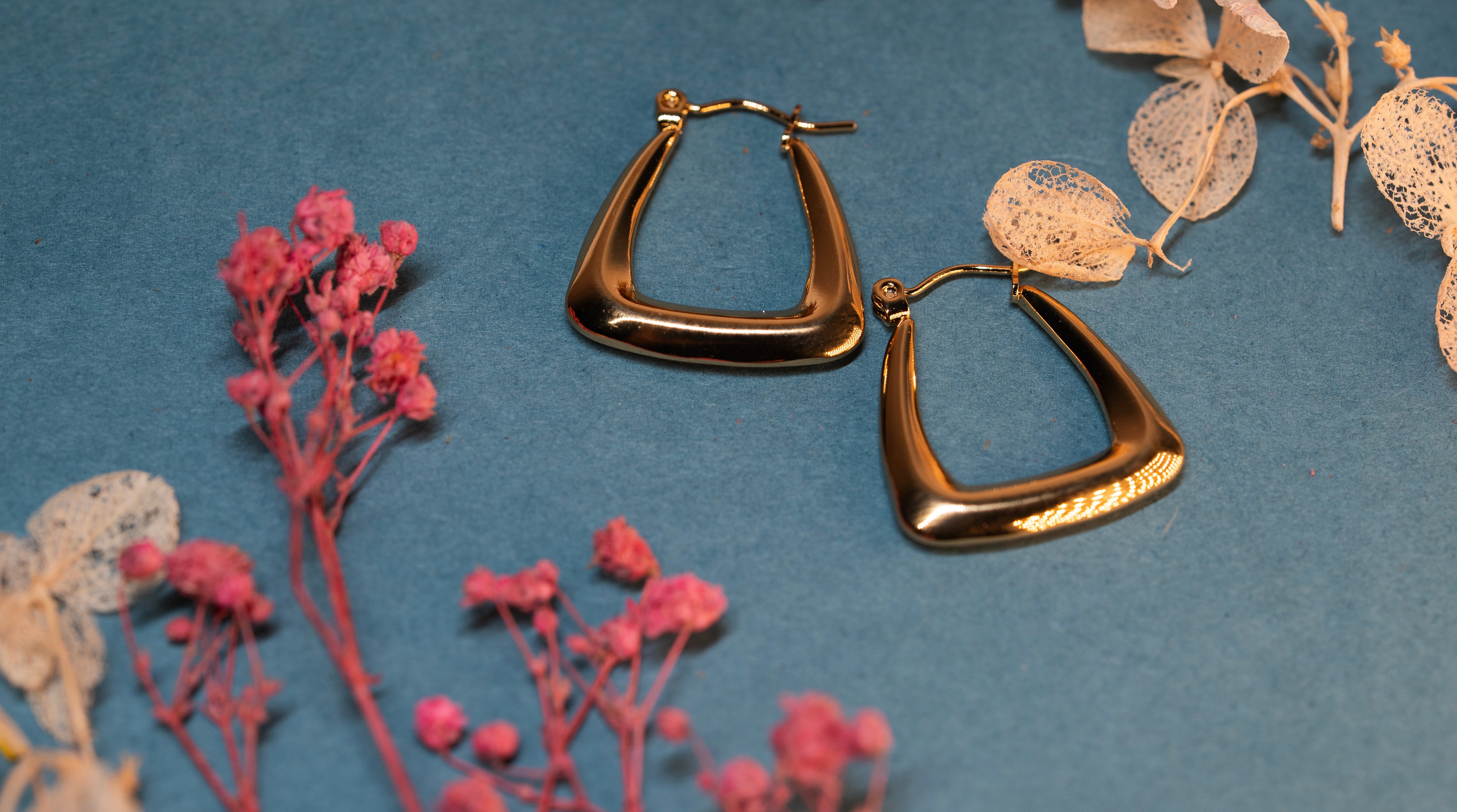 The "Modern Arc" Earrings