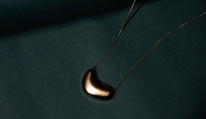 The "Golden Crescent" Necklace