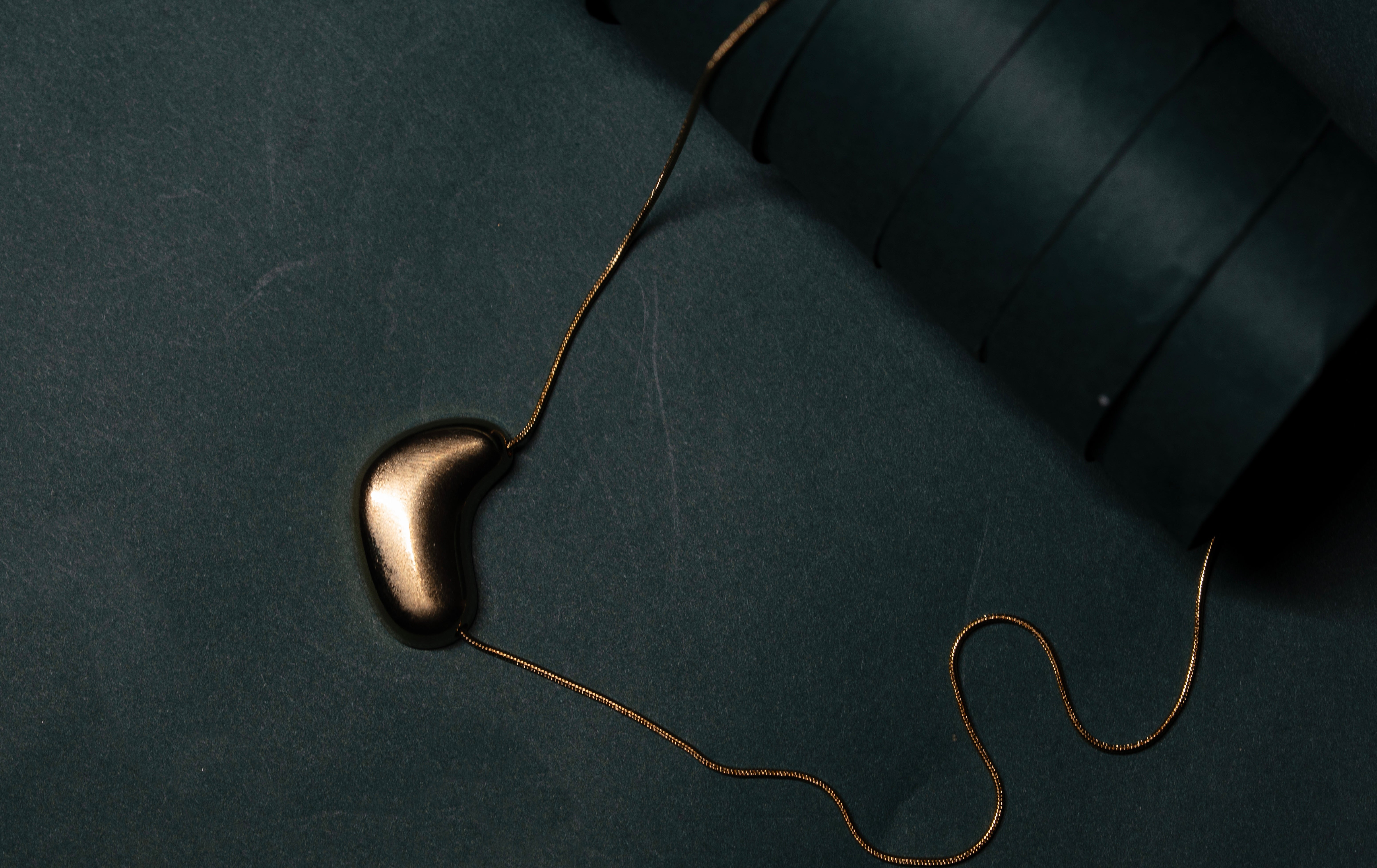 The "Golden Crescent" Necklace