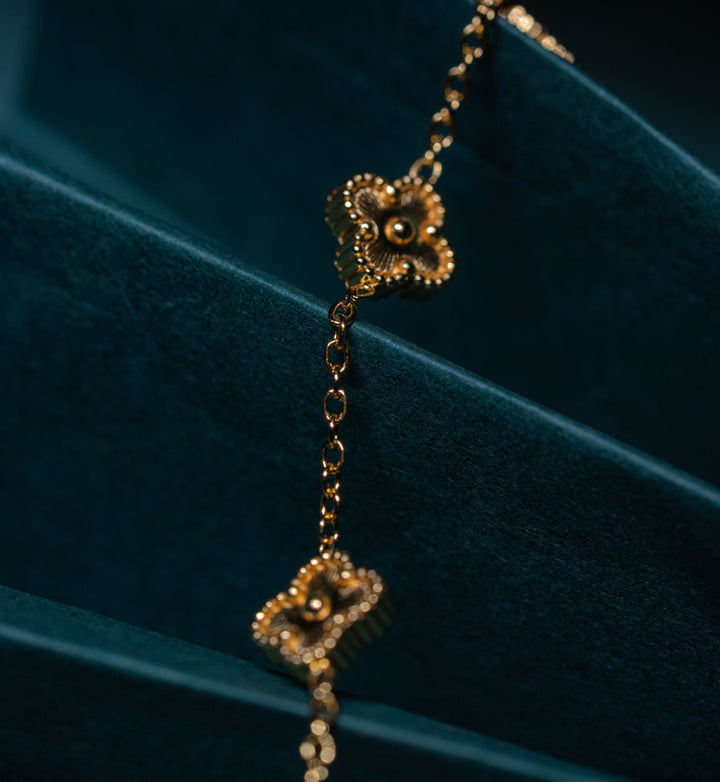 The "Golden Bloom" Bracelet