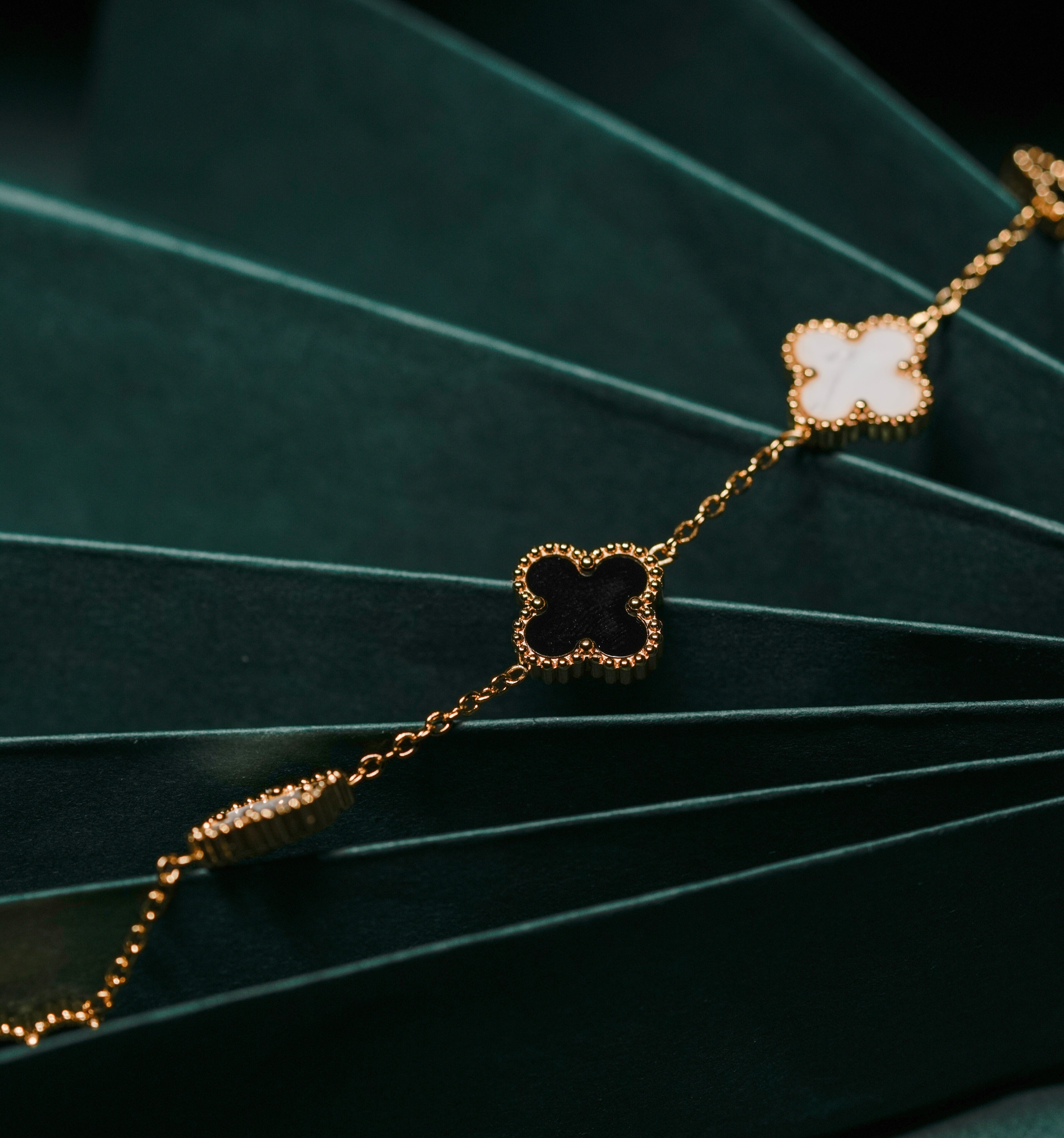 The "Midnight & Ivory" Bracelet