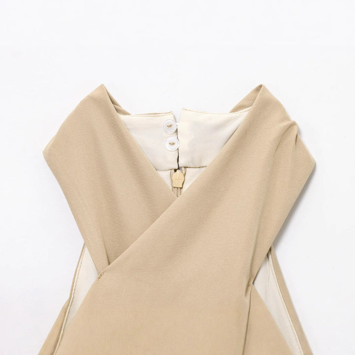 Holiday Street V Neck Sleeveless Sheath Dress