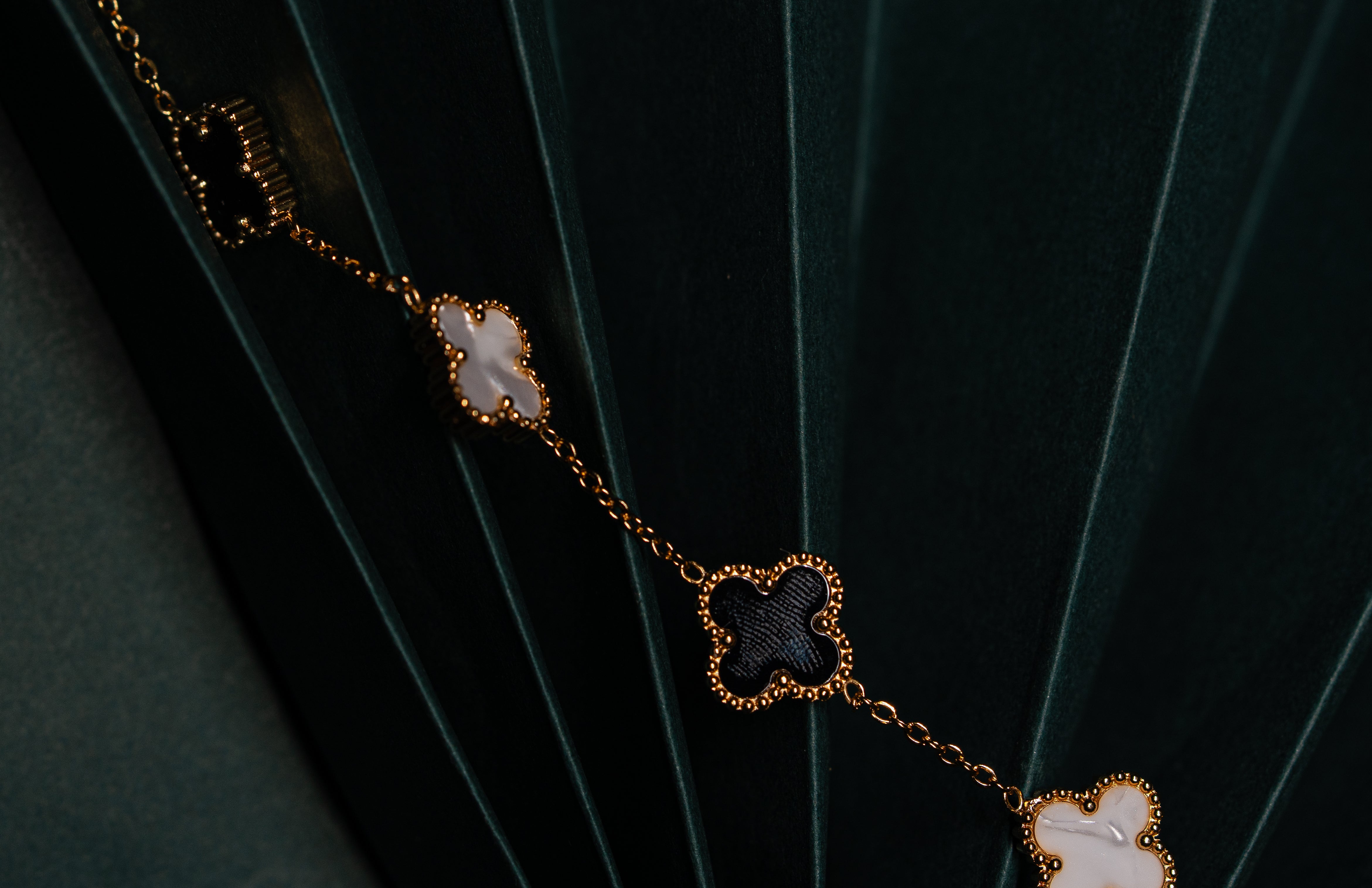 The "Midnight & Ivory" Bracelet