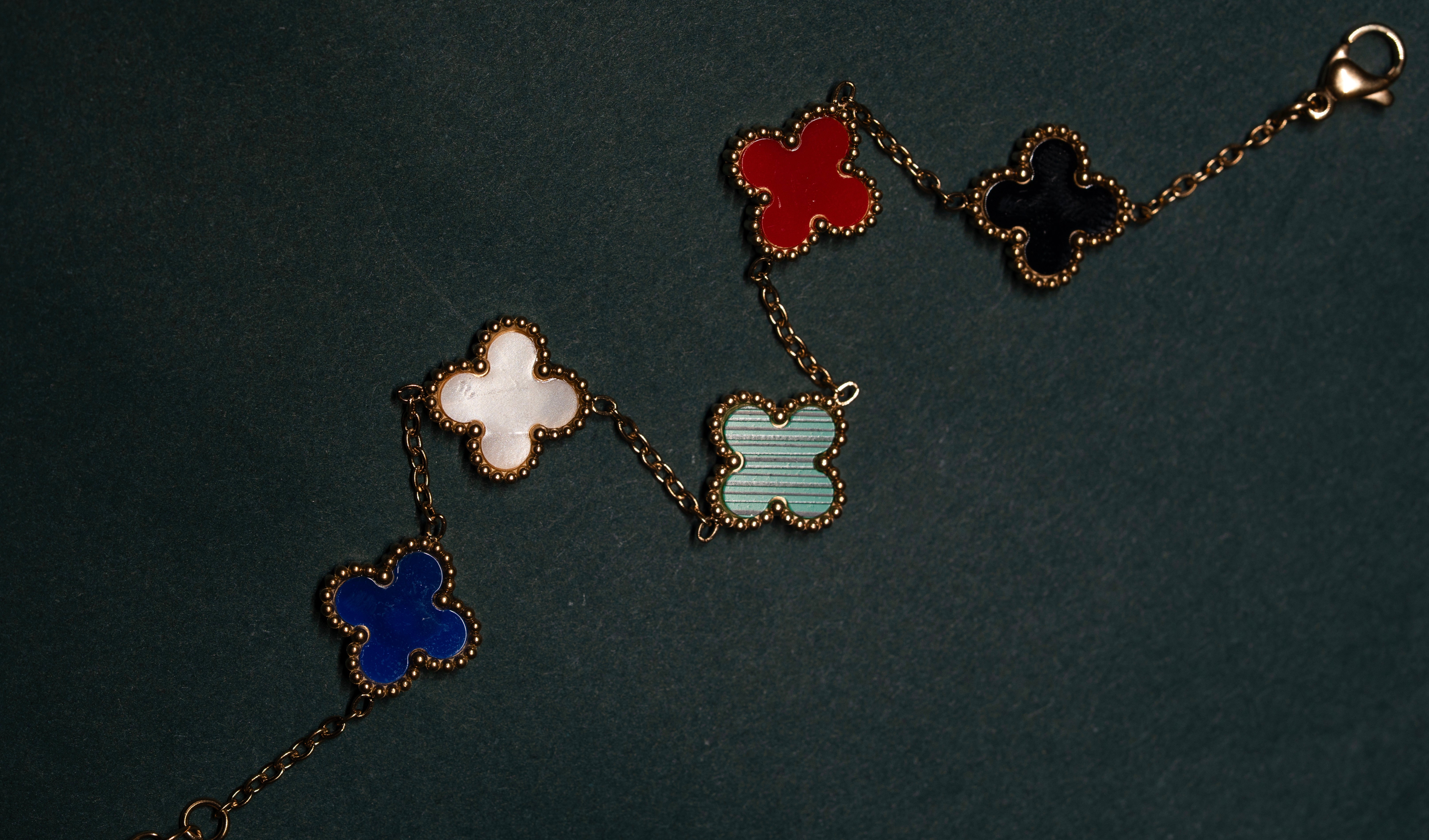The "Four-Leaf Fortune" Bracelet