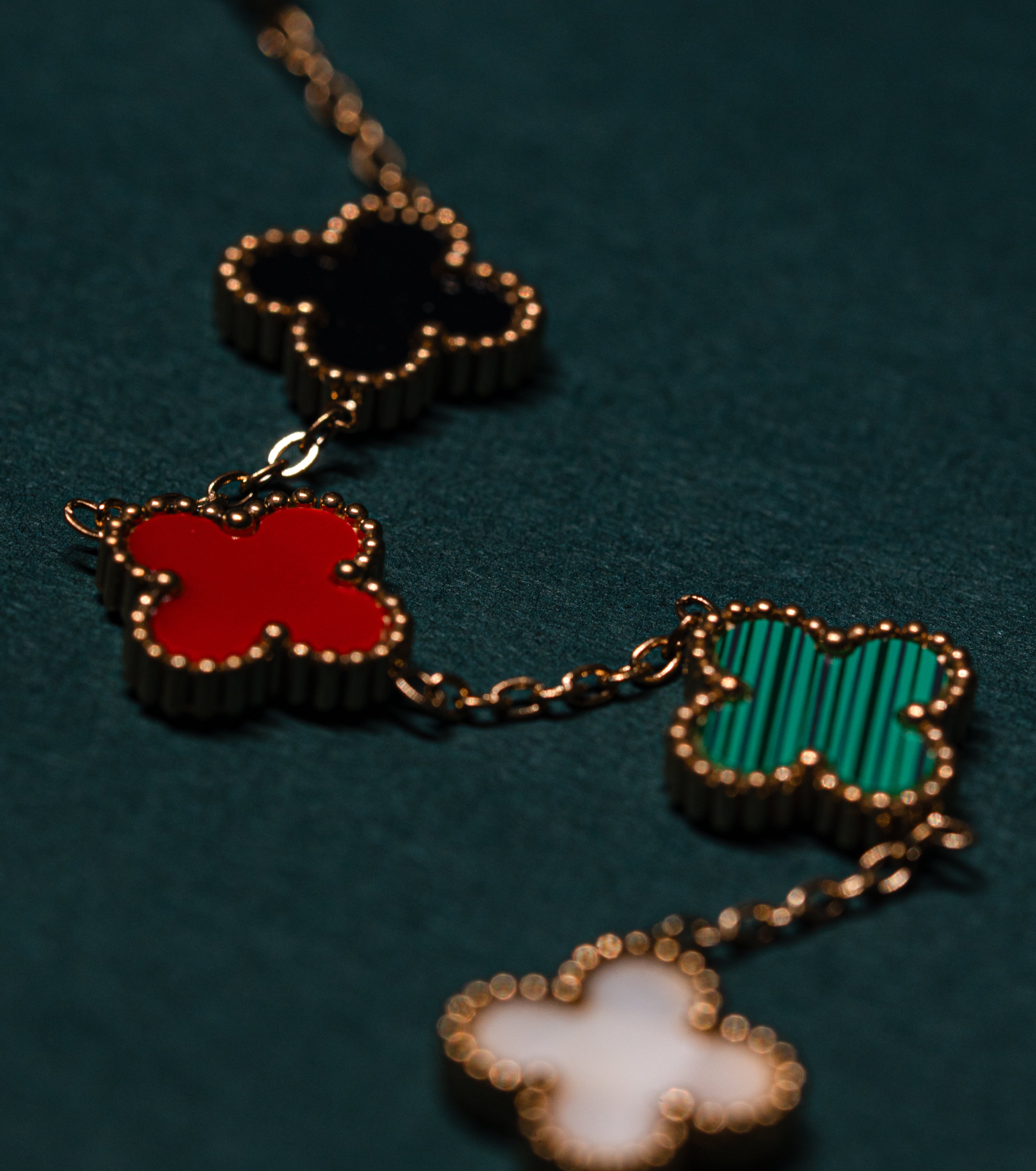 The "Four-Leaf Fortune" Bracelet