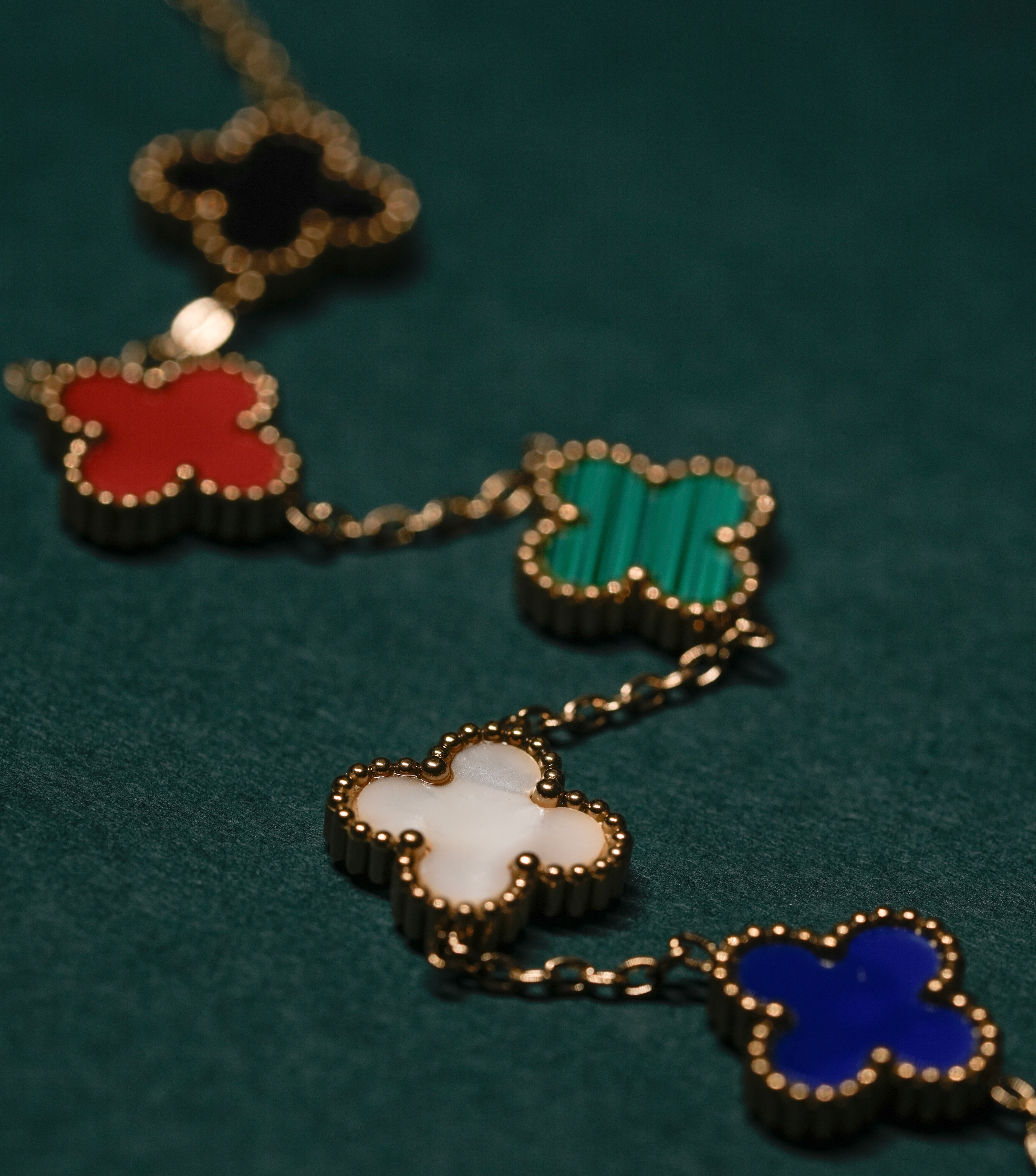 The "Four-Leaf Fortune" Bracelet