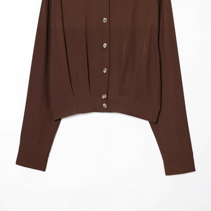 Shoulder Strap Decorated Women's Shirt