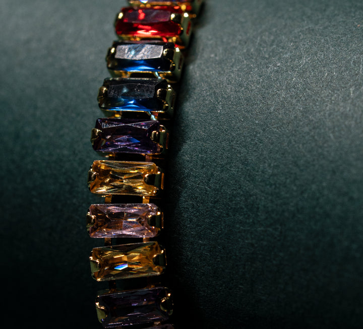 The "Rainbow Radiance" Bracelet