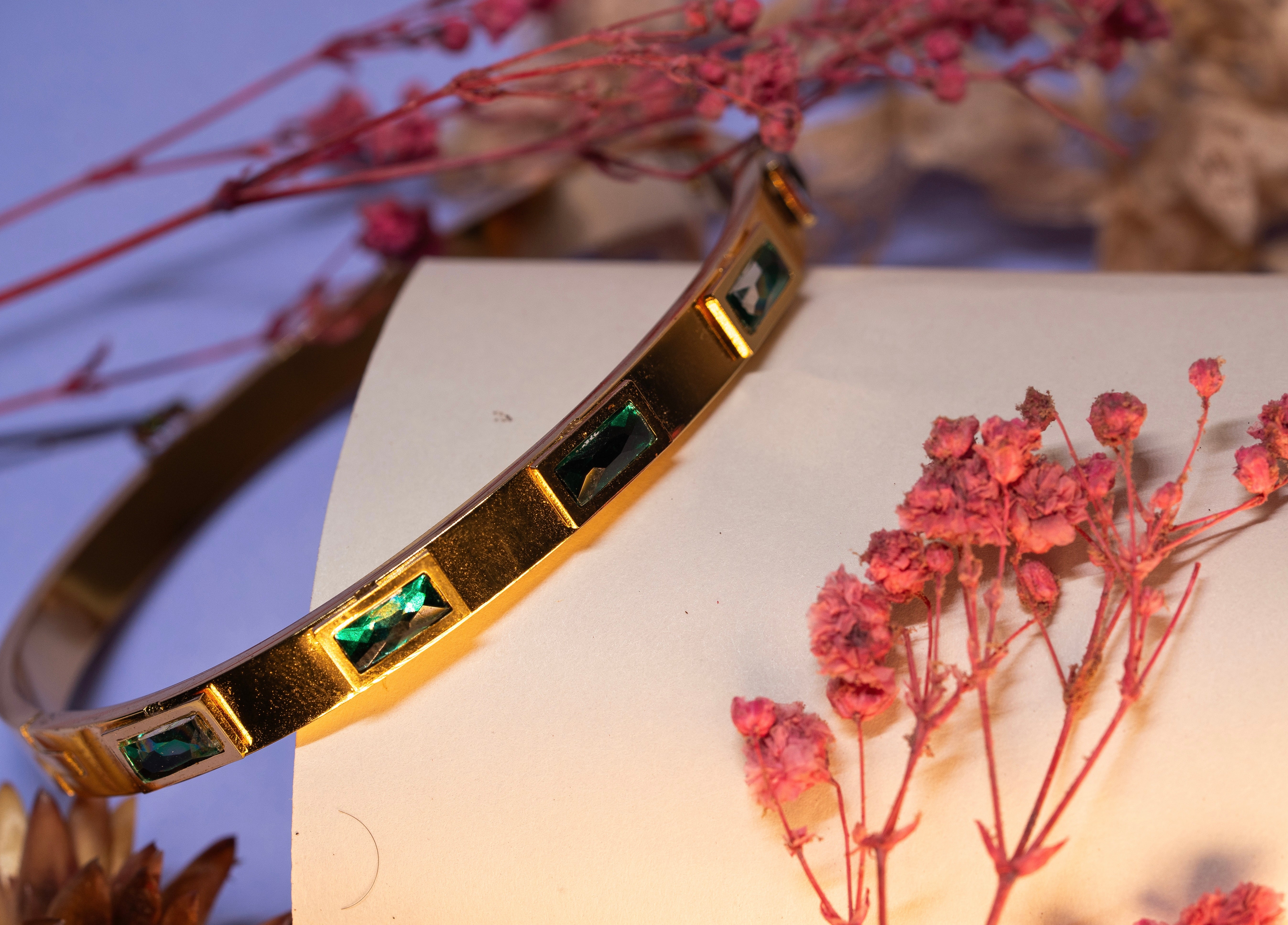 The "Emerald Eye" Bracelet