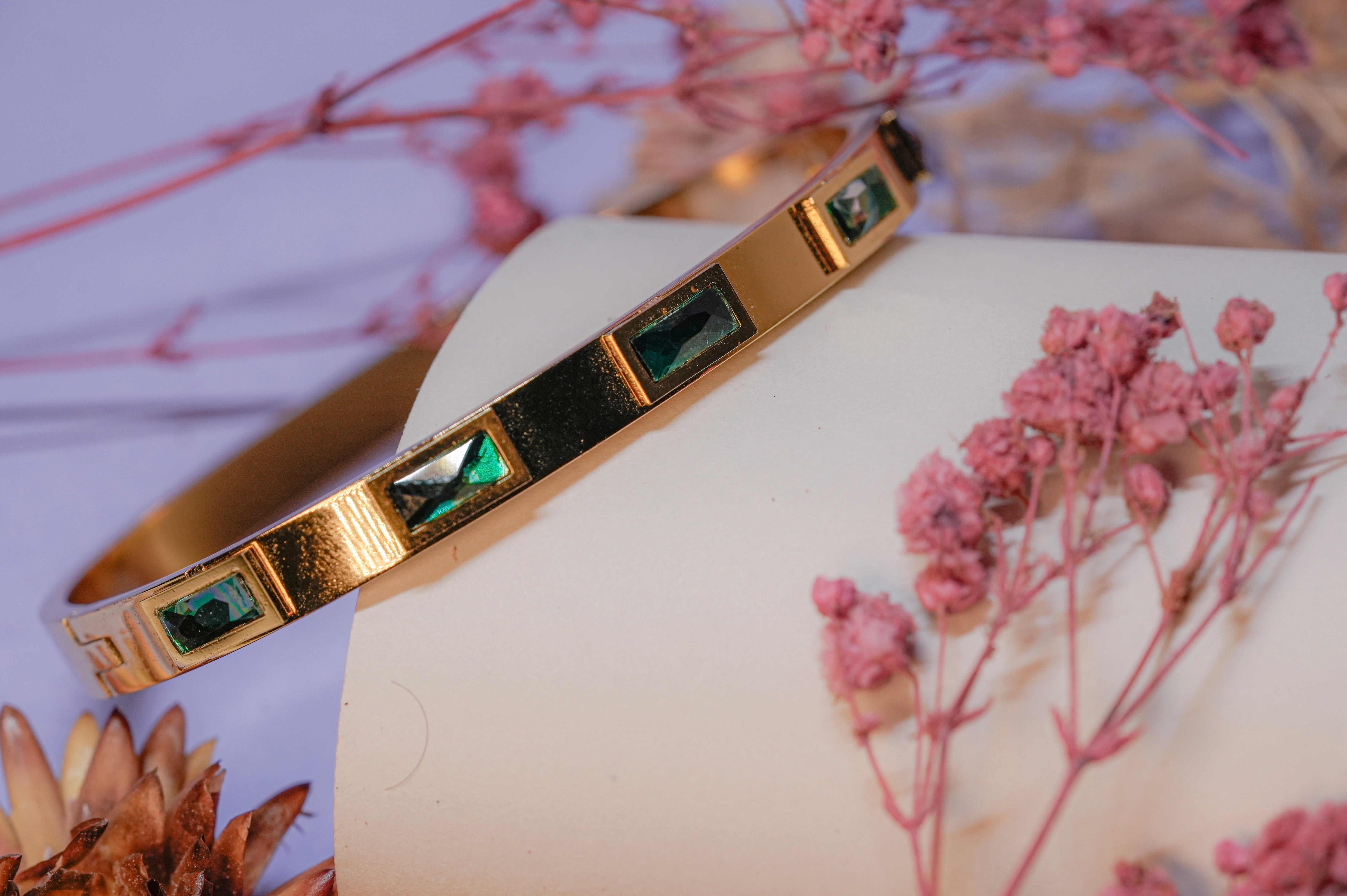 The "Emerald Eye" Bracelet