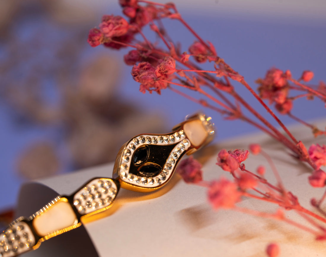 The Serpent Gold Bracelet