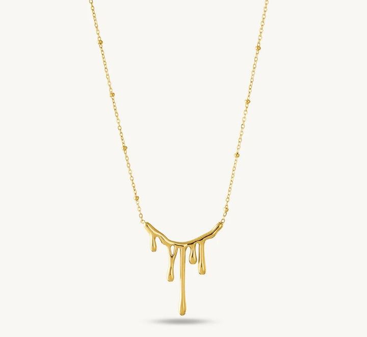 Dripping Necklace