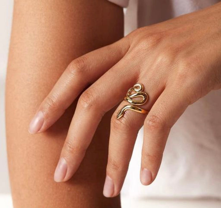 Serpent Wrap Ring