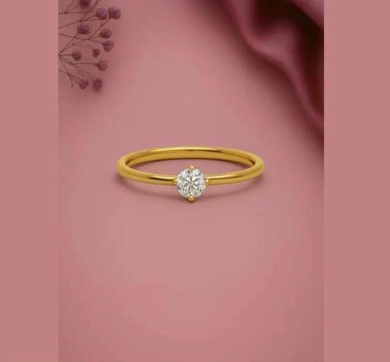 Solitaire Diamond Ring