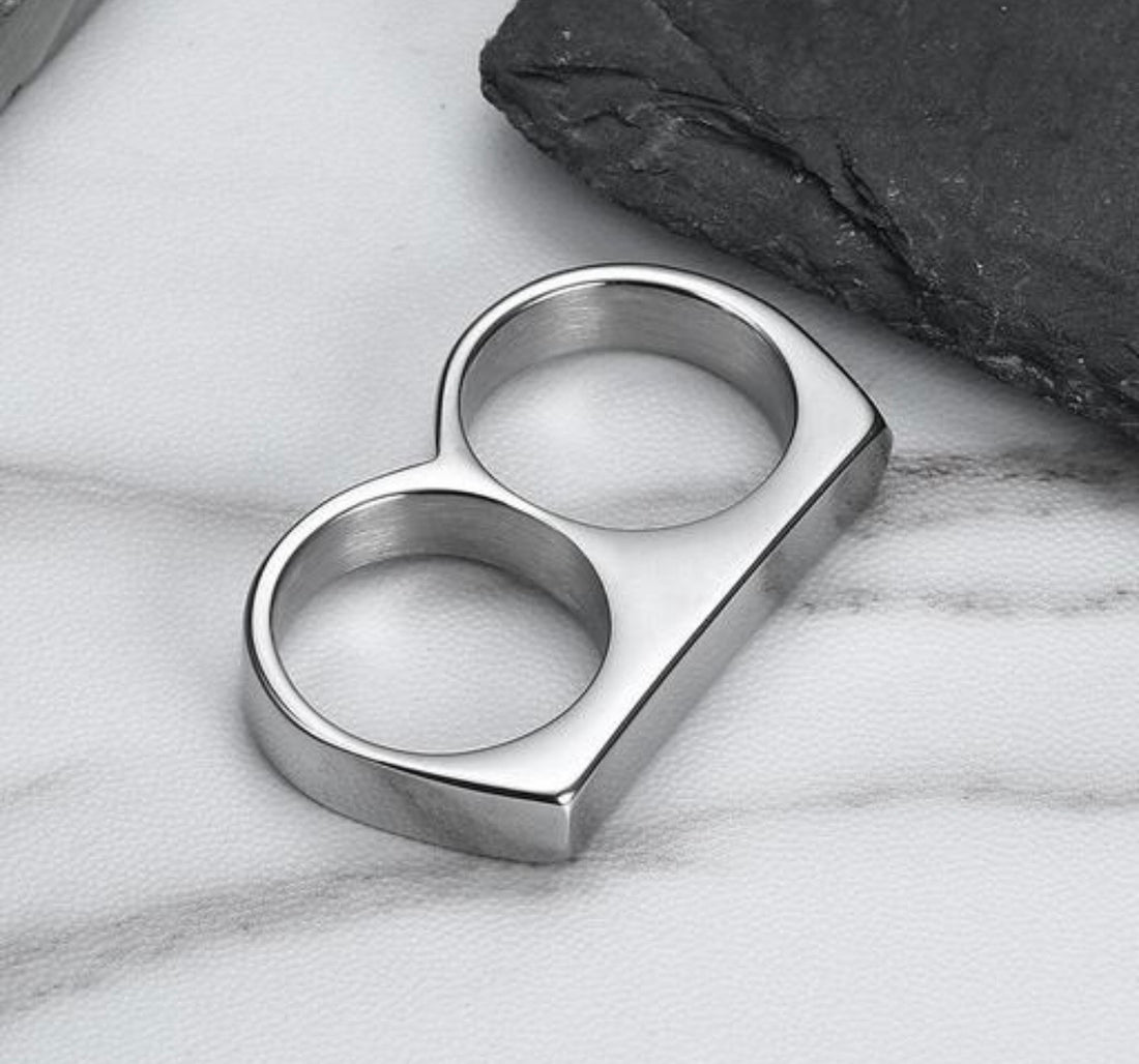 Two-Finger Bar Ring