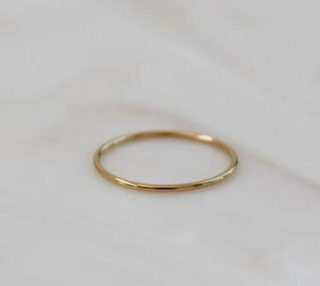 Ultra-Thin Gold Band Ring