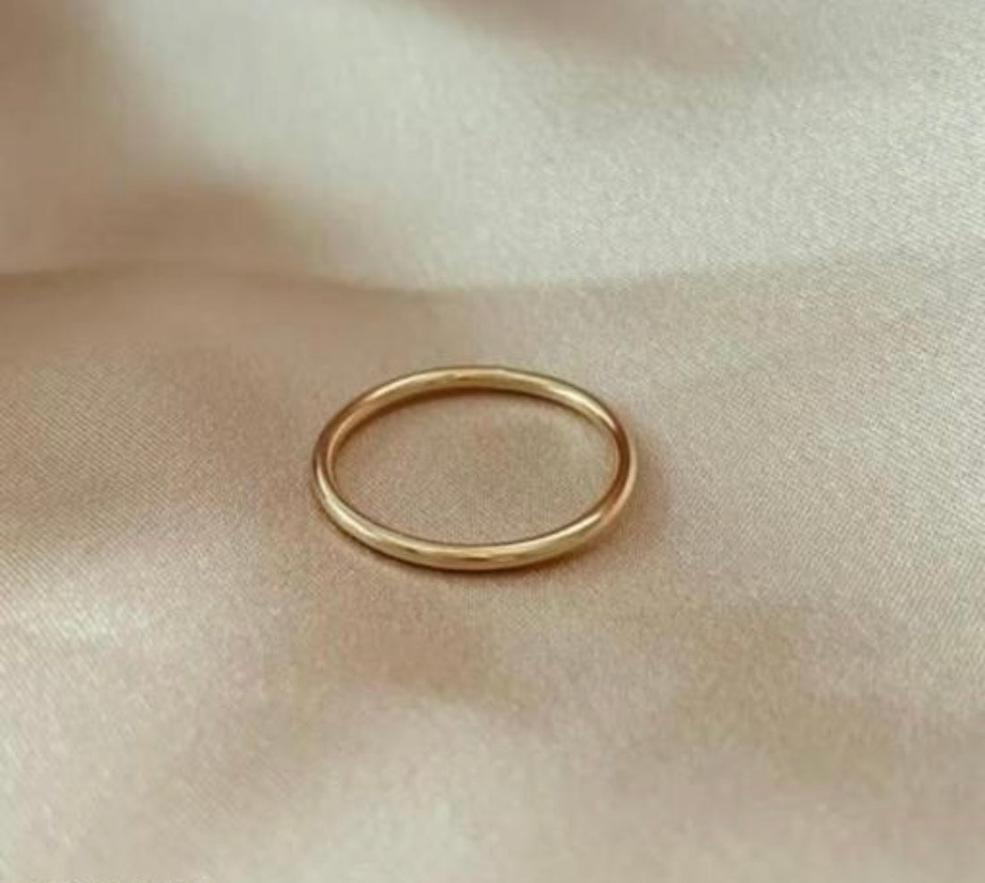 Ultra-Thin Gold Band Ring