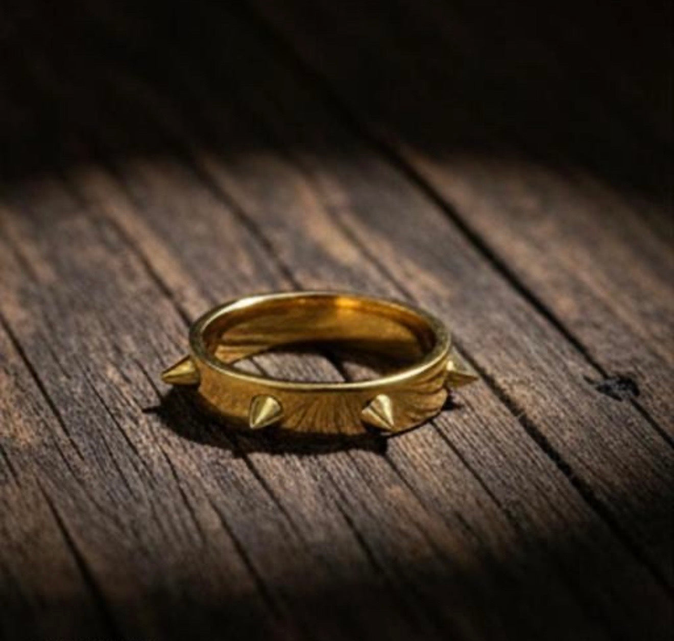 Multi-Spike Studded Band