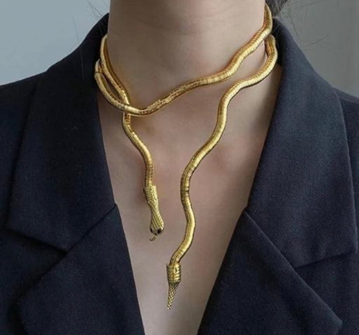 Coiled Snake Choker