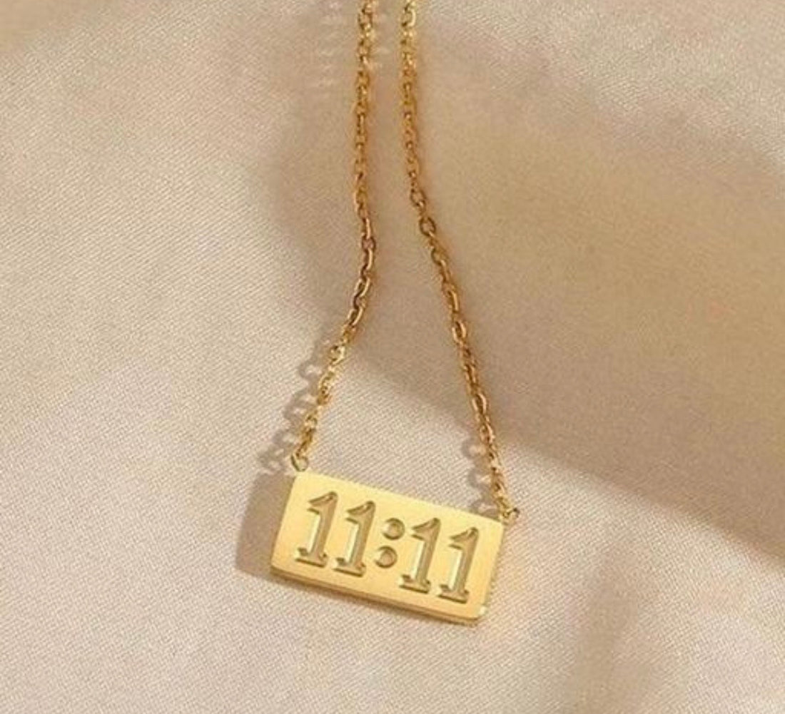 11:11 Pendant Necklace Jewellery