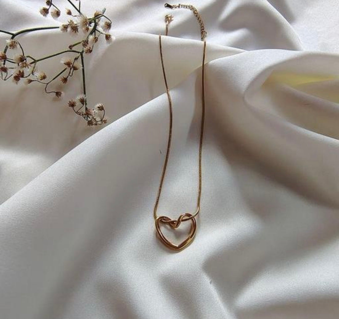 Heart Slide Pendant Necklace