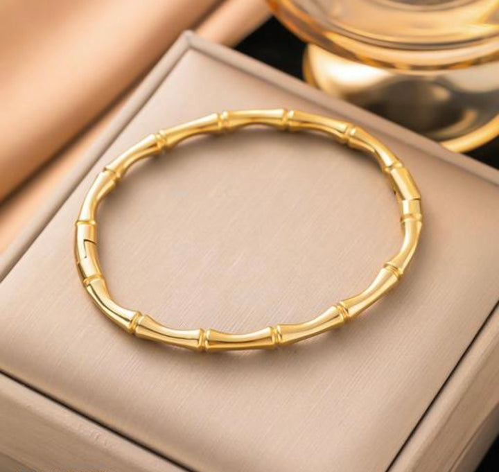 Bamboo Style Bracelet