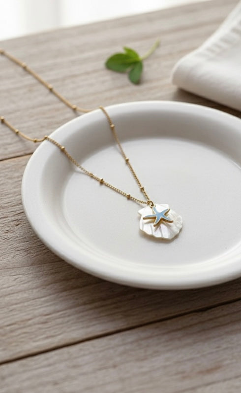 Blue Starfish Charm