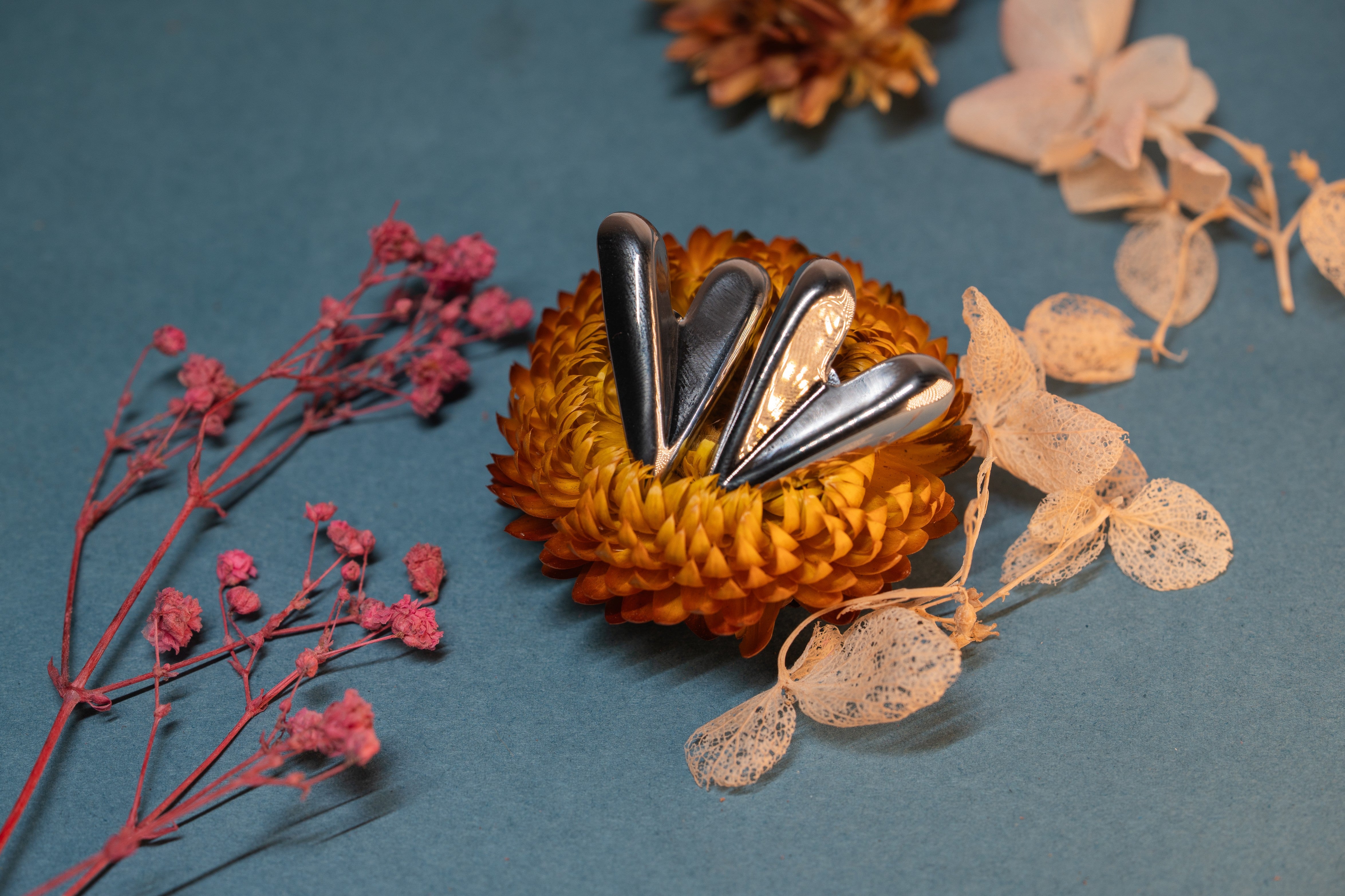 Sculpted Bloom Earrings